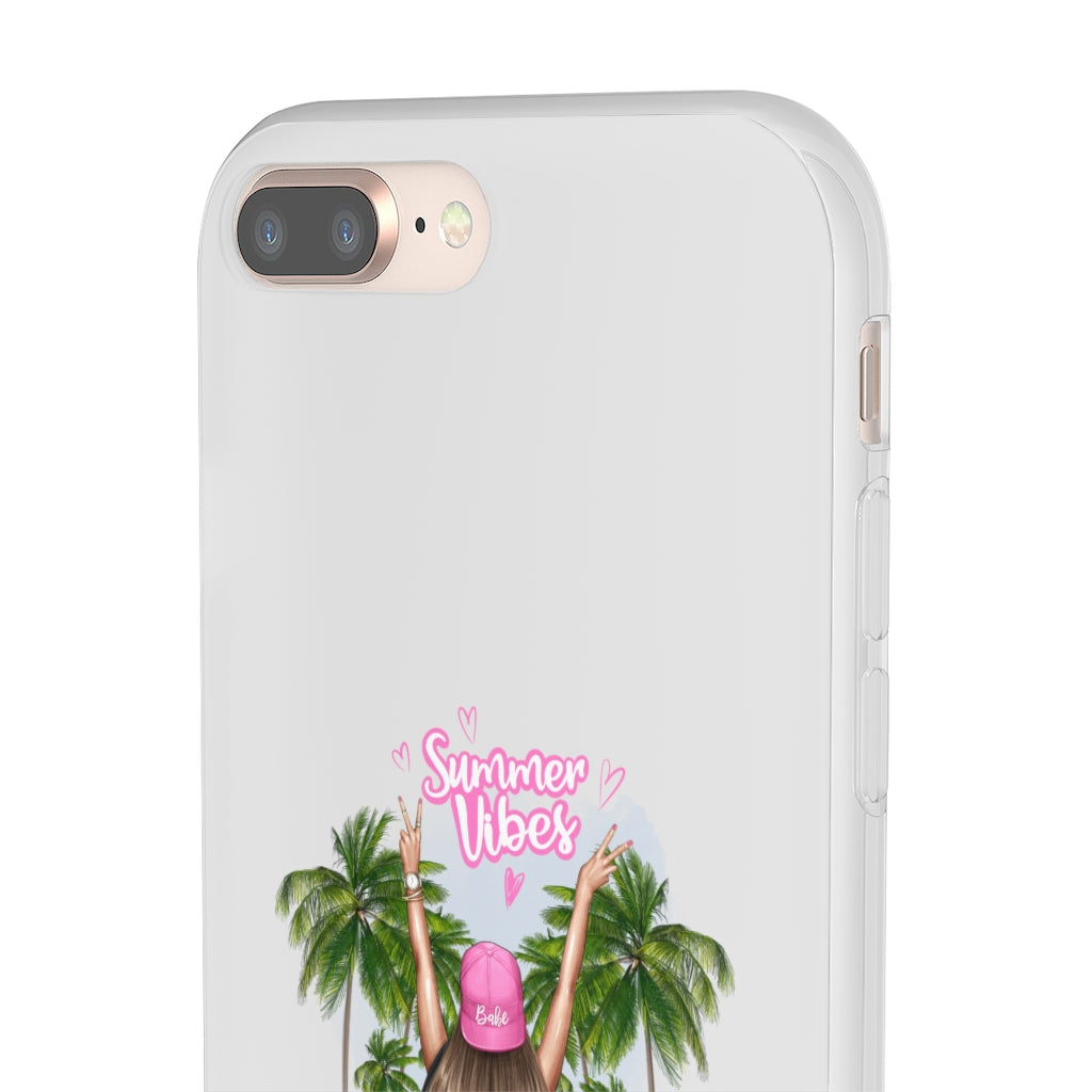 Summer Vibe Blond Hair Flexi Cases