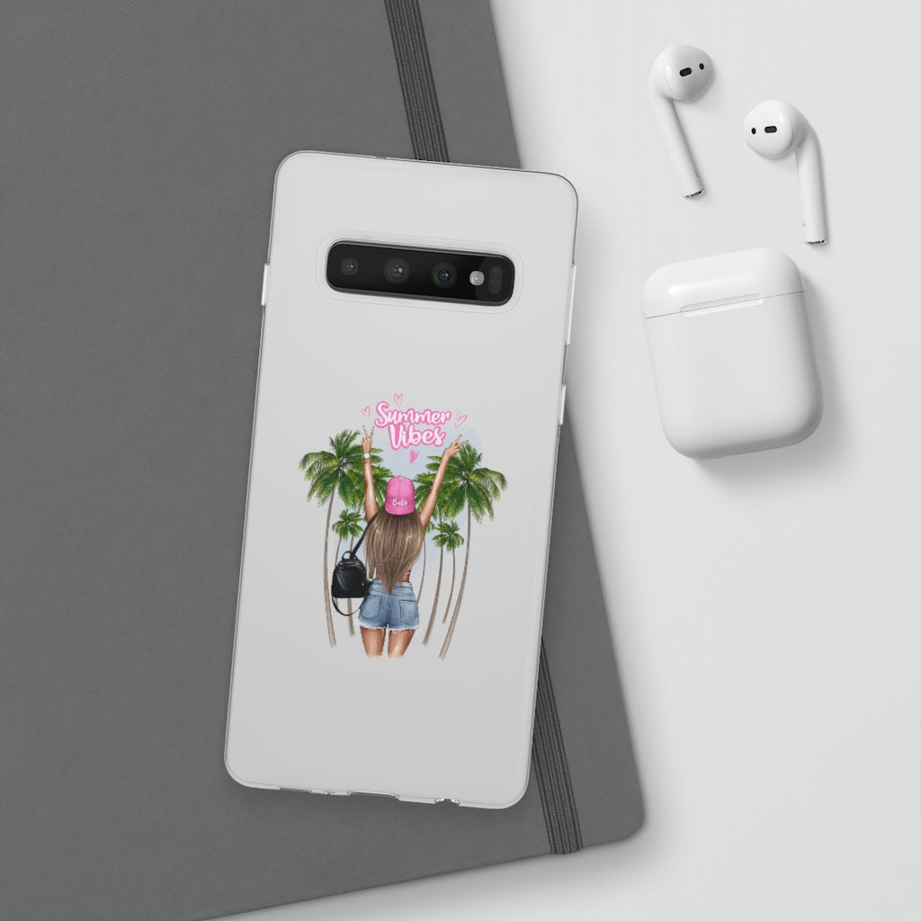 Summer Vibe Blond Hair Flexi Cases