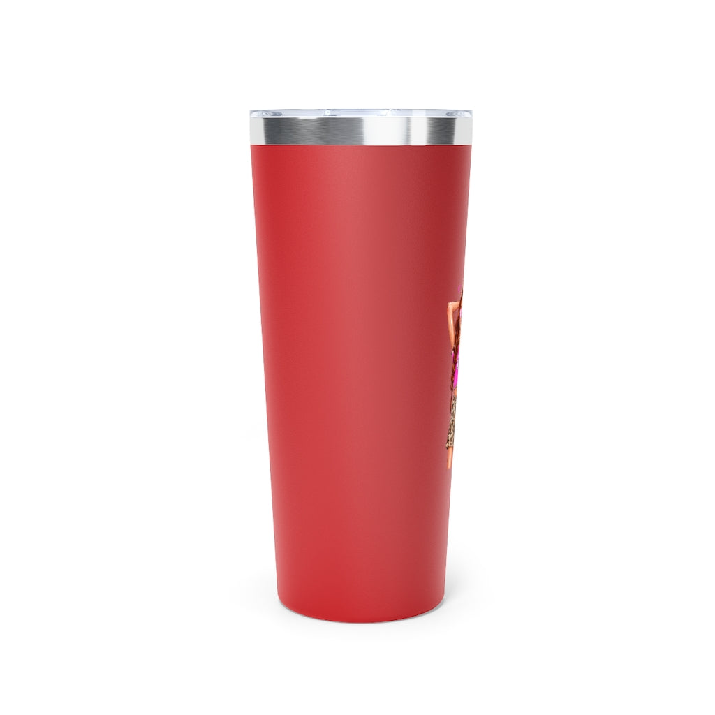 Life is Short Make it Sweet Red Hair Copper Vacuum Insulated Tumbler, 22oz