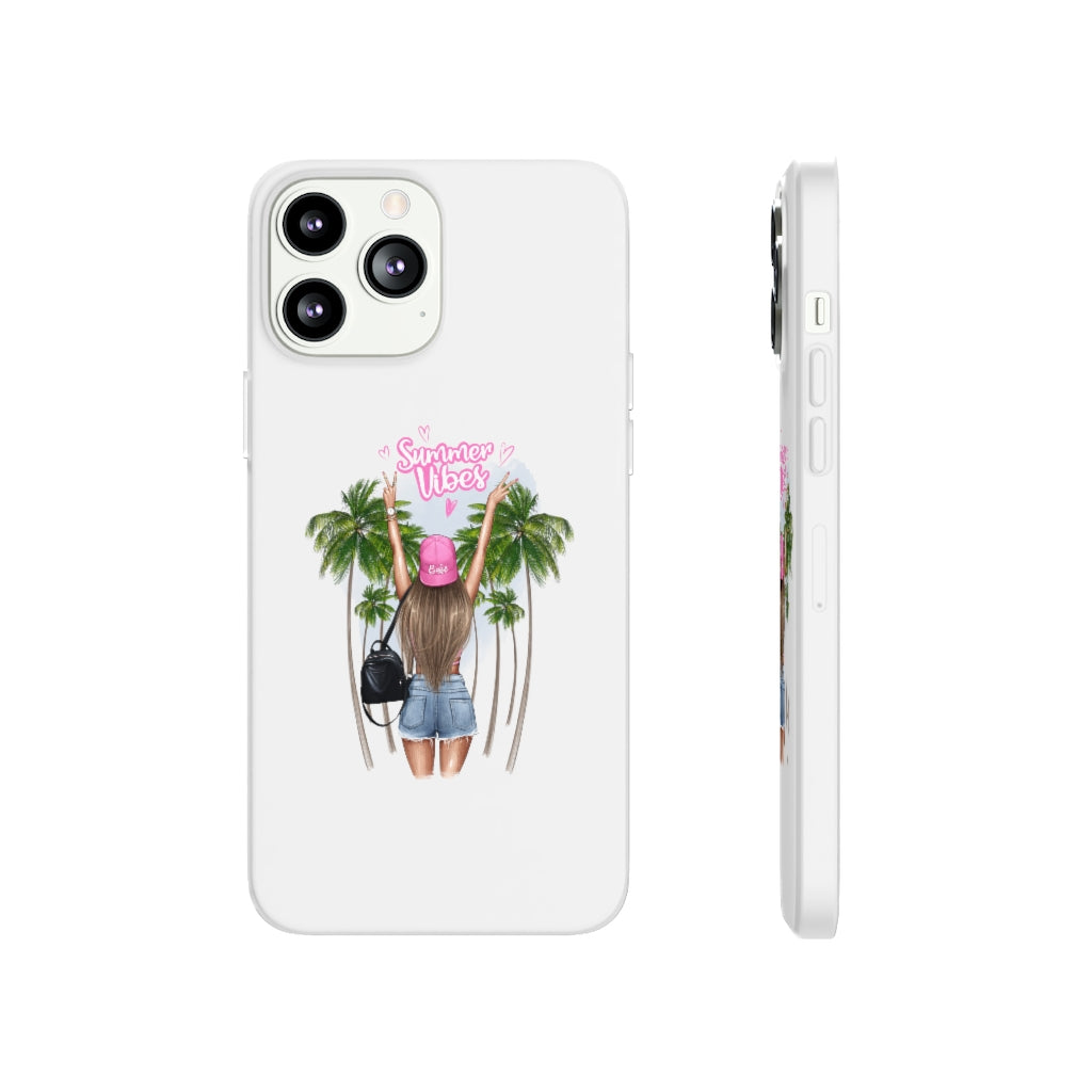 Summer Vibe Blond Hair Flexi Cases