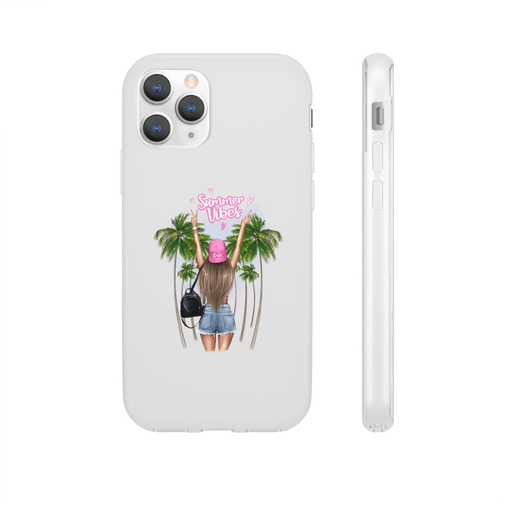 Summer Vibe Blond Hair Flexi Cases