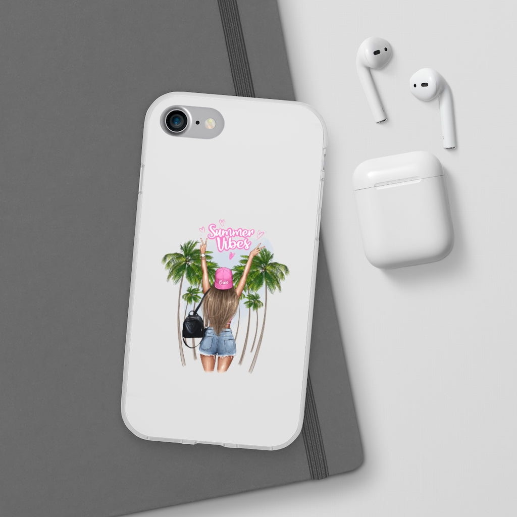 Summer Vibe Blond Hair Flexi Cases
