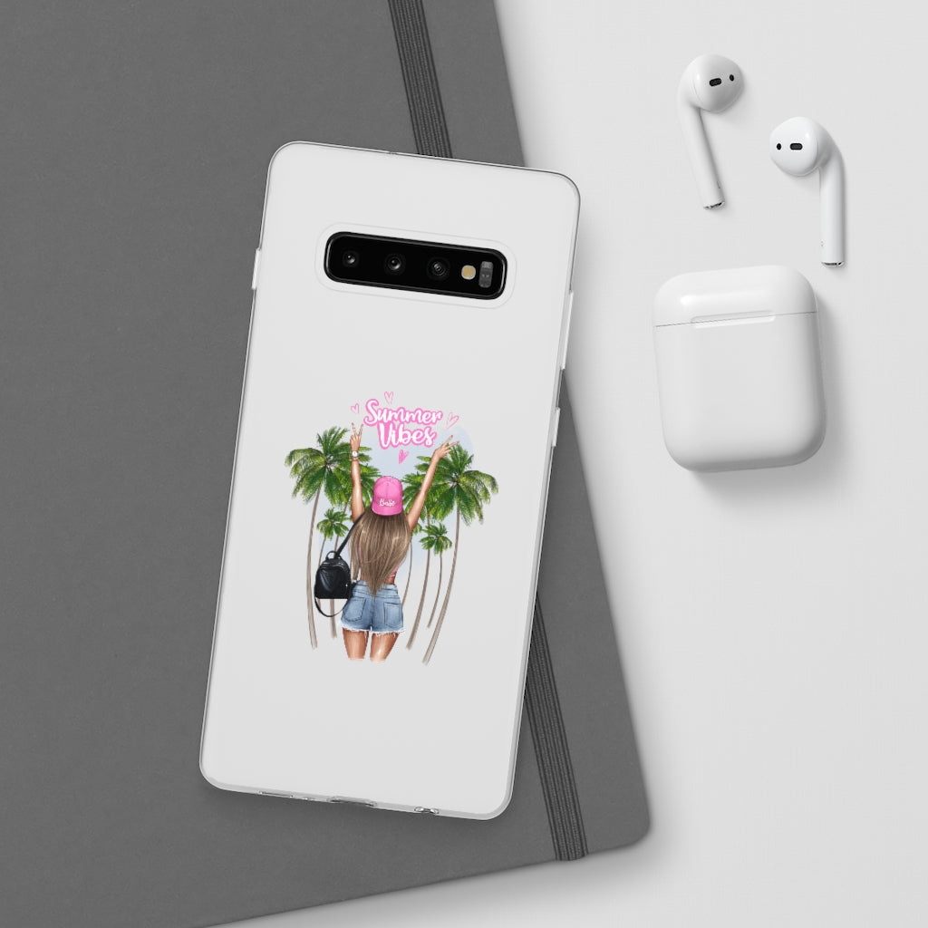 Summer Vibe Blond Hair Flexi Cases