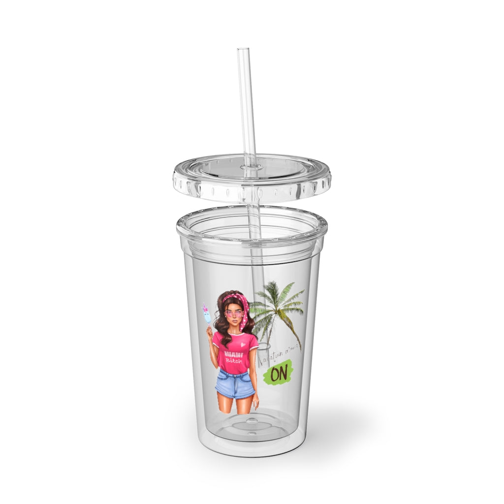 Vacation Mood On Suave Acrylic Cup