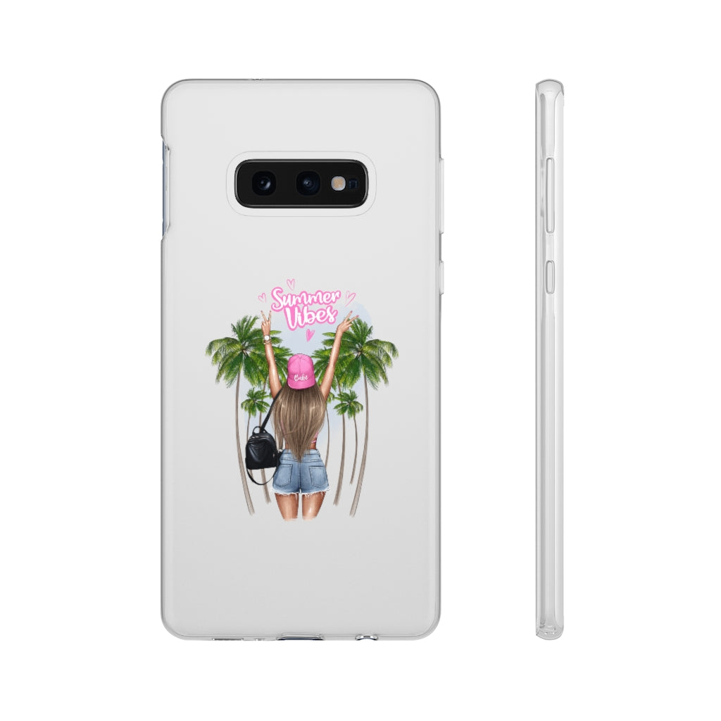 Summer Vibe Blond Hair Flexi Cases