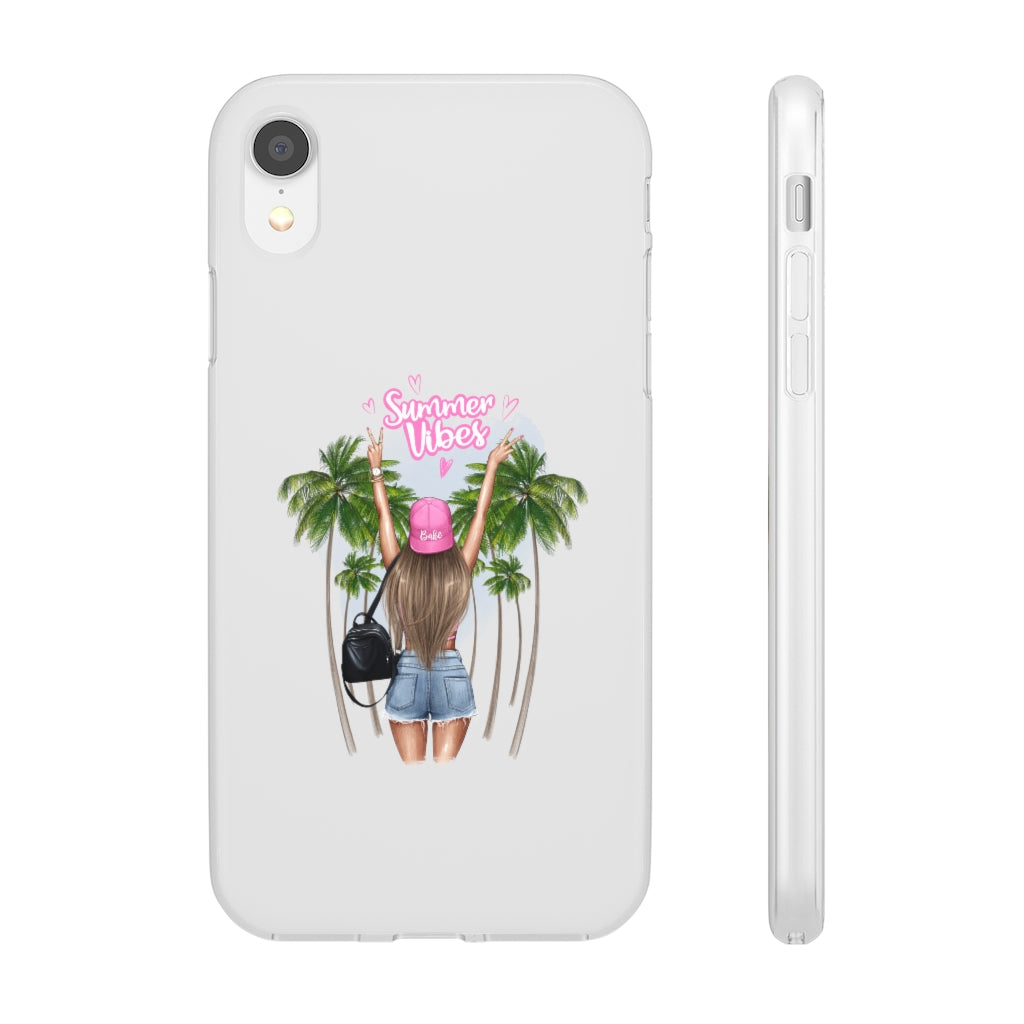 Summer Vibe Blond Hair Flexi Cases