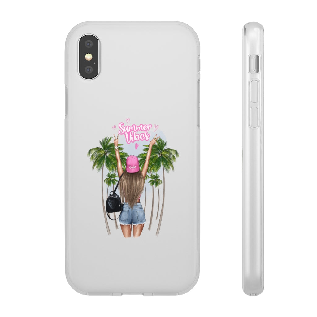 Summer Vibe Blond Hair Flexi Cases
